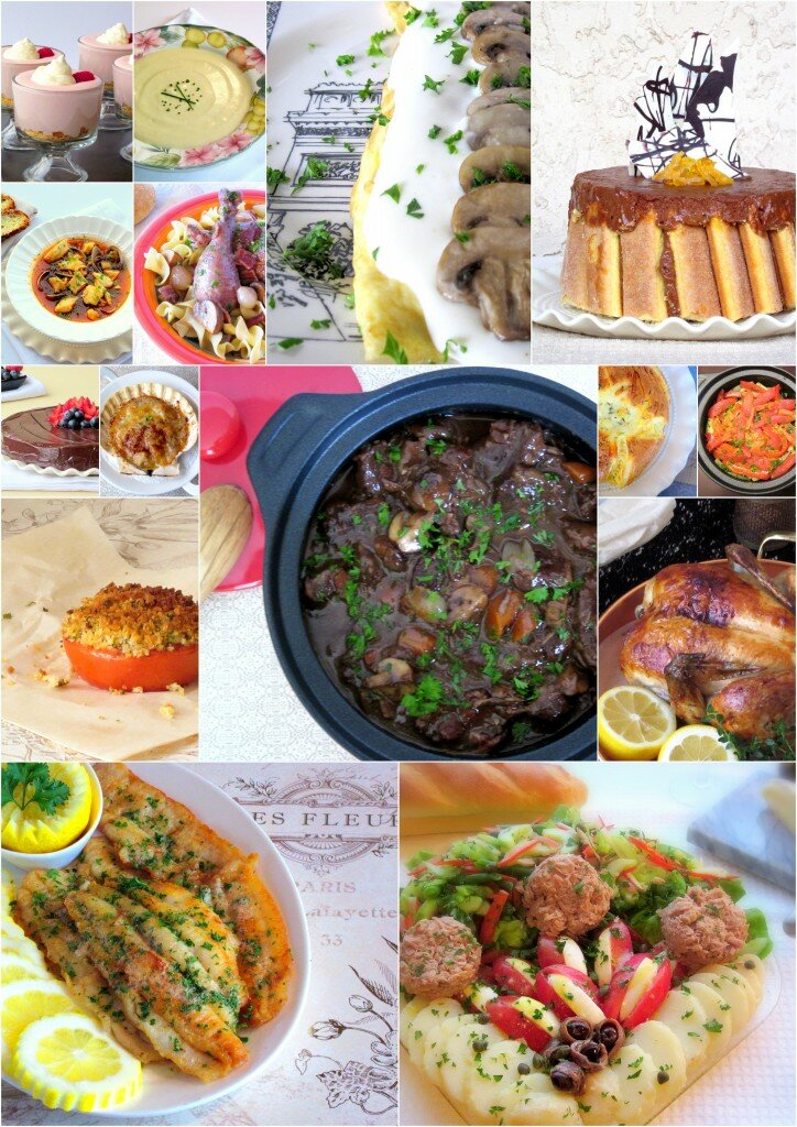 The JC100 Recipes Collage of the 15 recipes cooked for the JC100 Celebration